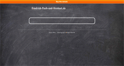 Desktop Screenshot of friedrich-fisch-und-feinkost.de